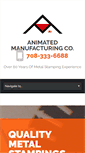 Mobile Screenshot of animatedmfgco.com